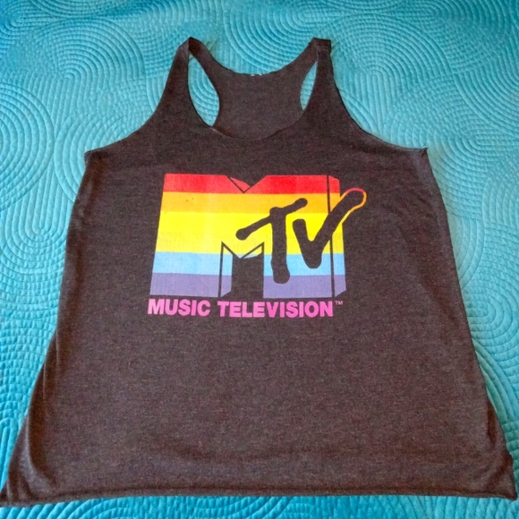 MTV Tops - MTV tank top racerback ladies size 2XL